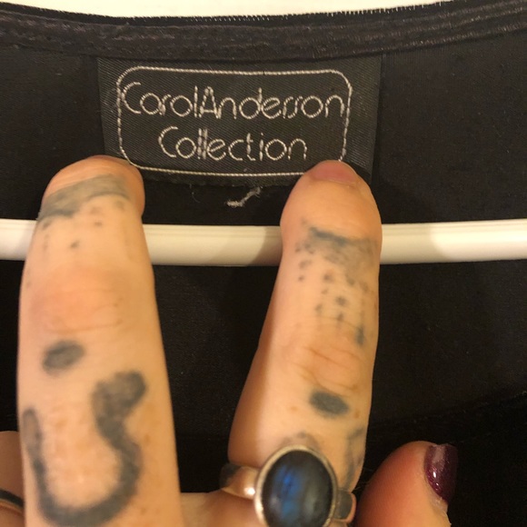 Black Velvet Witchy Top - Picture 4 of 5